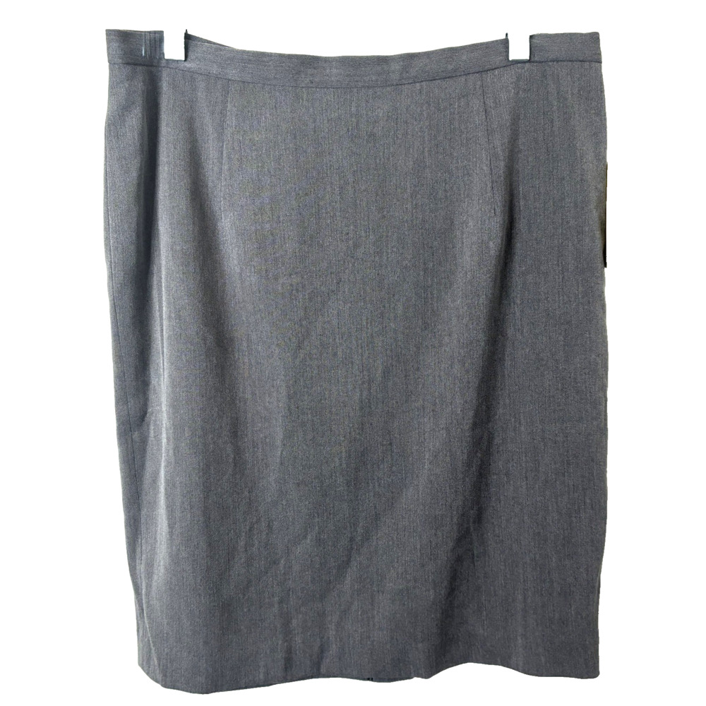 Michael Michael Kors NWT Women's Gray Back Zip Pencil Career Skirt Size 10